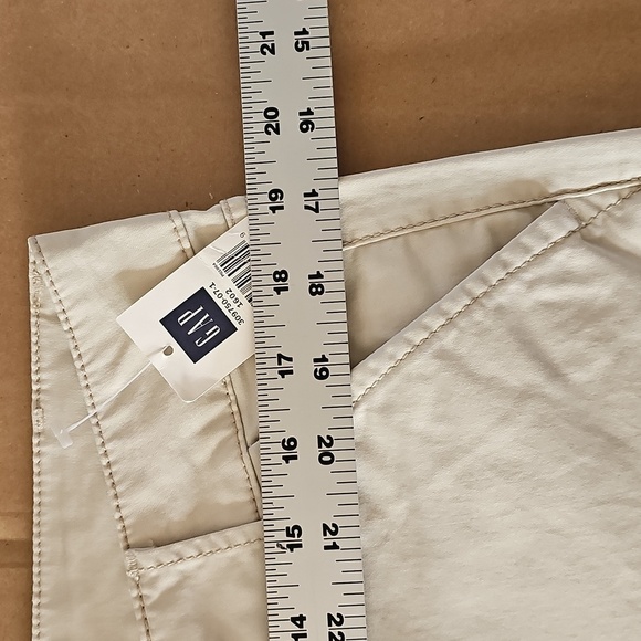 New Gap Stretch Ultra Low Rise Boot Cut Jeans Khakis Size 16 - Picture 5 of 11